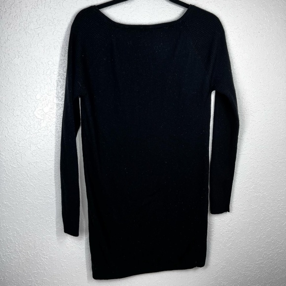 Athleta Black 100% Merino wool Sweater Dress, XS, - Picture 6 of 7
